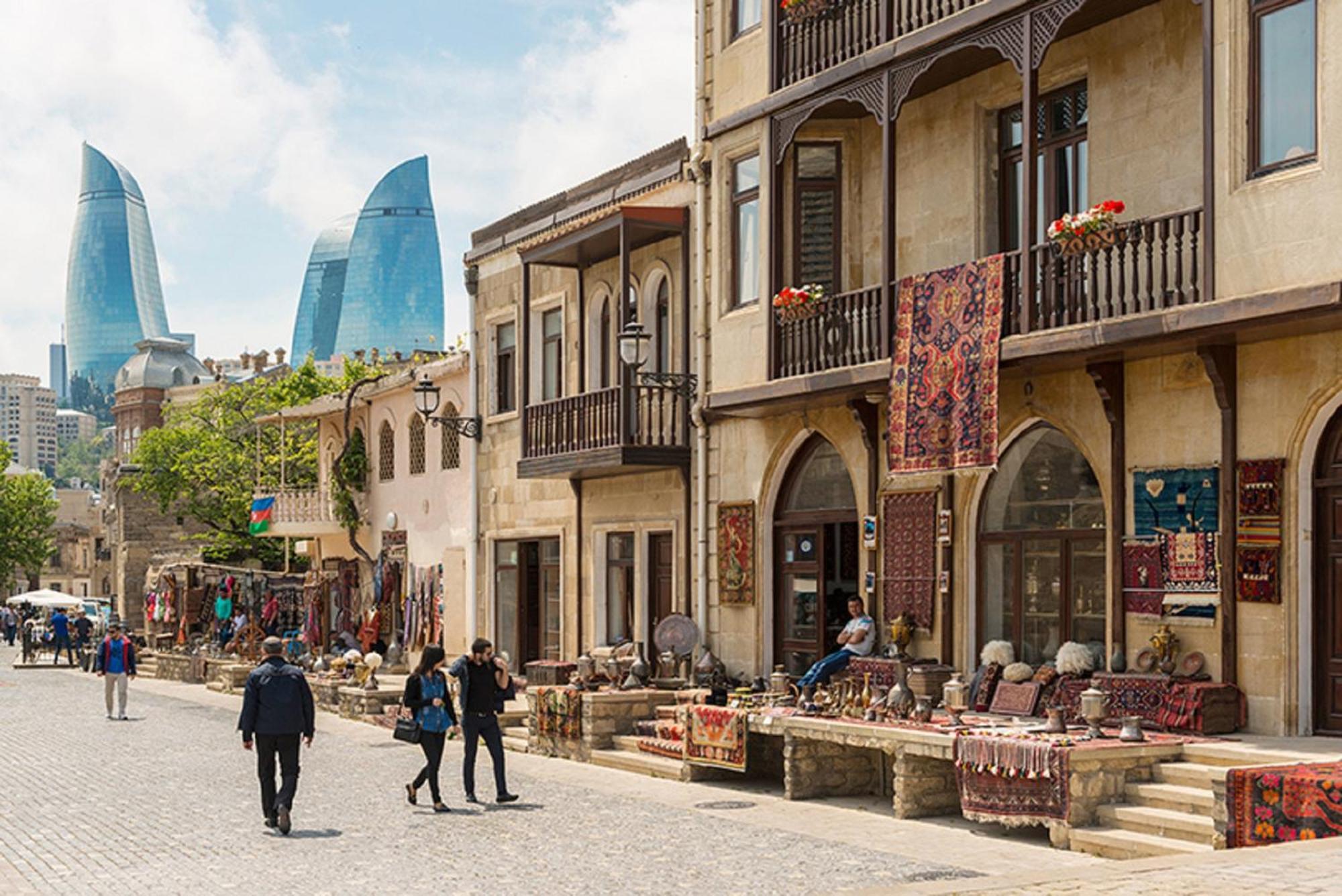 Family Soffia Hotel Old City Baku Exterior foto